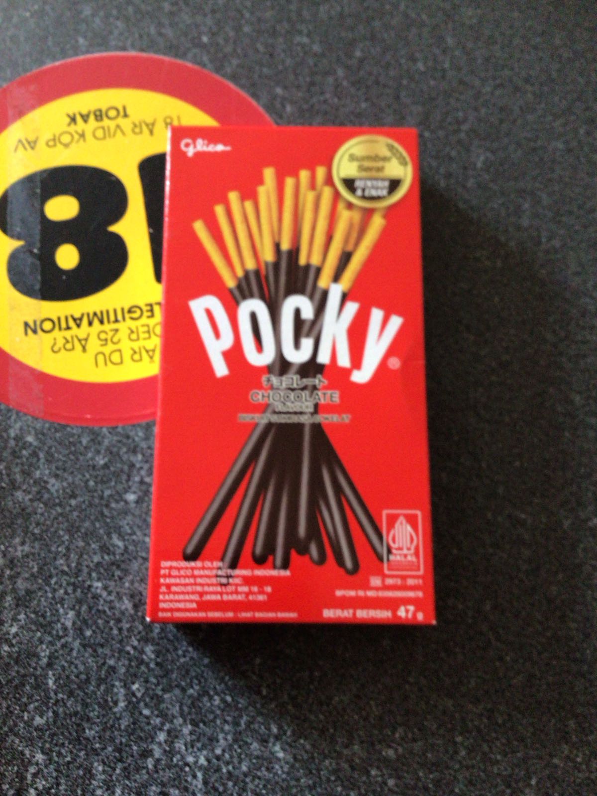Pocky chocolate 47g