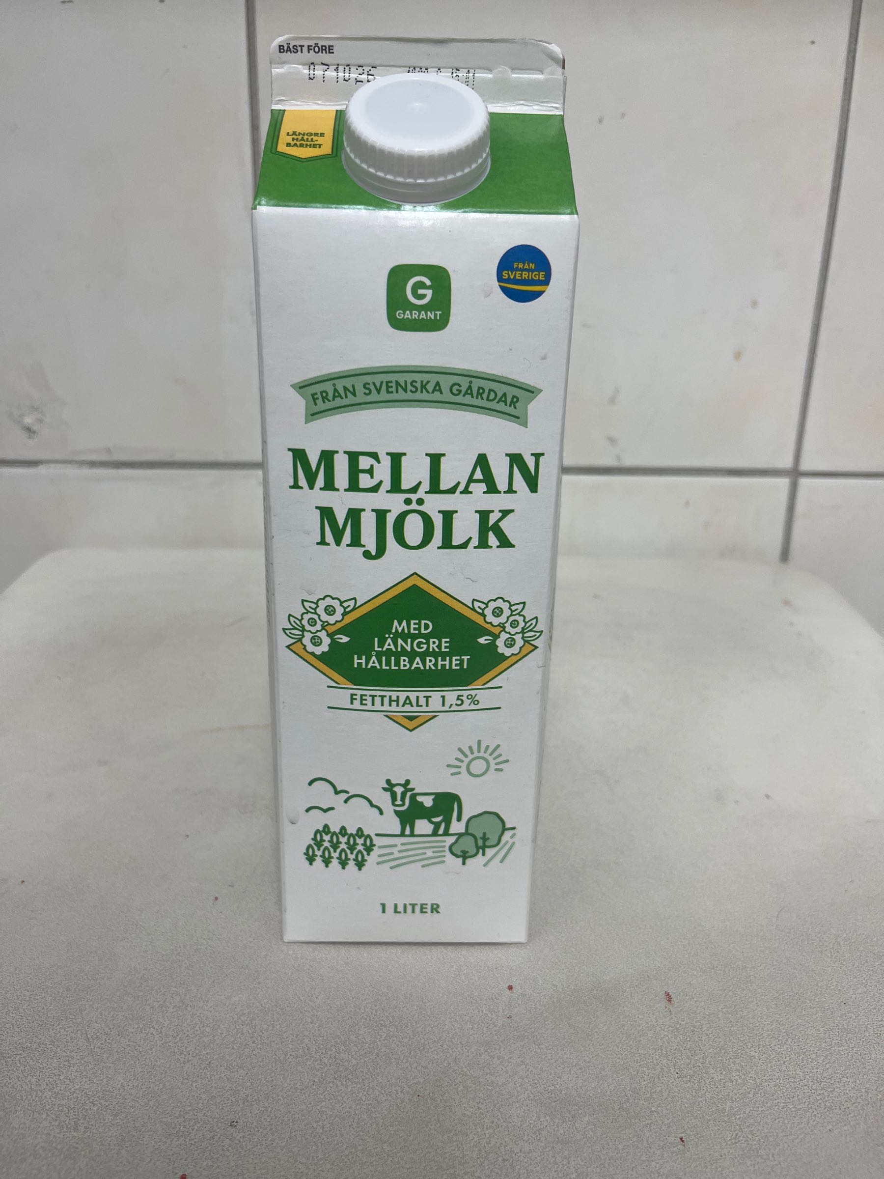 Garant Mellan Mjölk 1.5% 1l