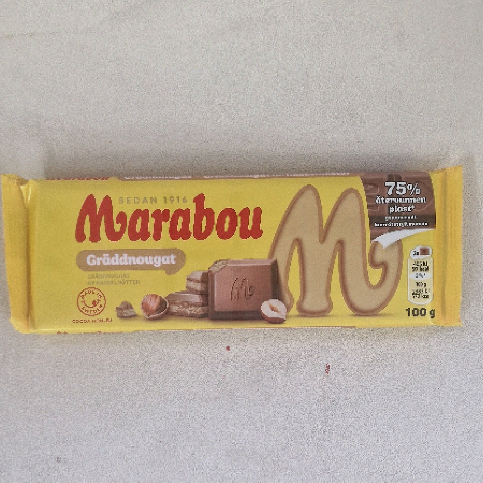 Marabou Graddnougat 100gm