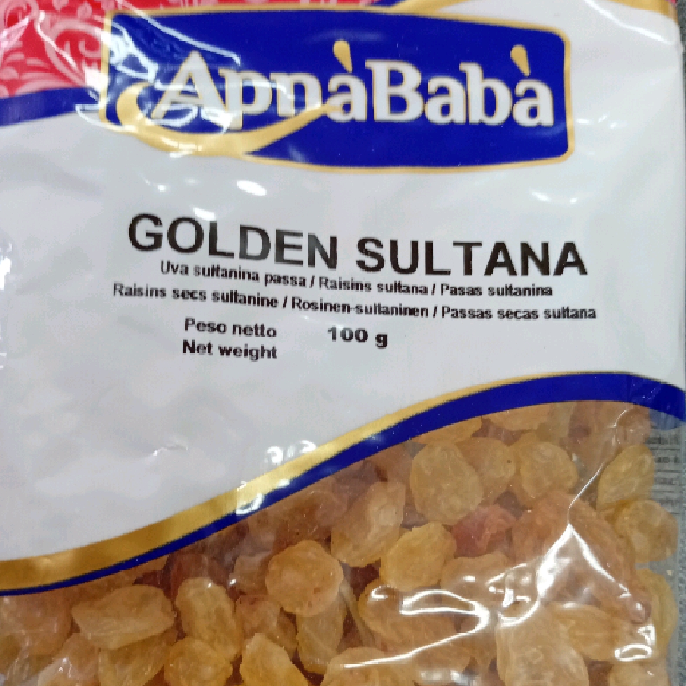AB Golden Sultana 100g