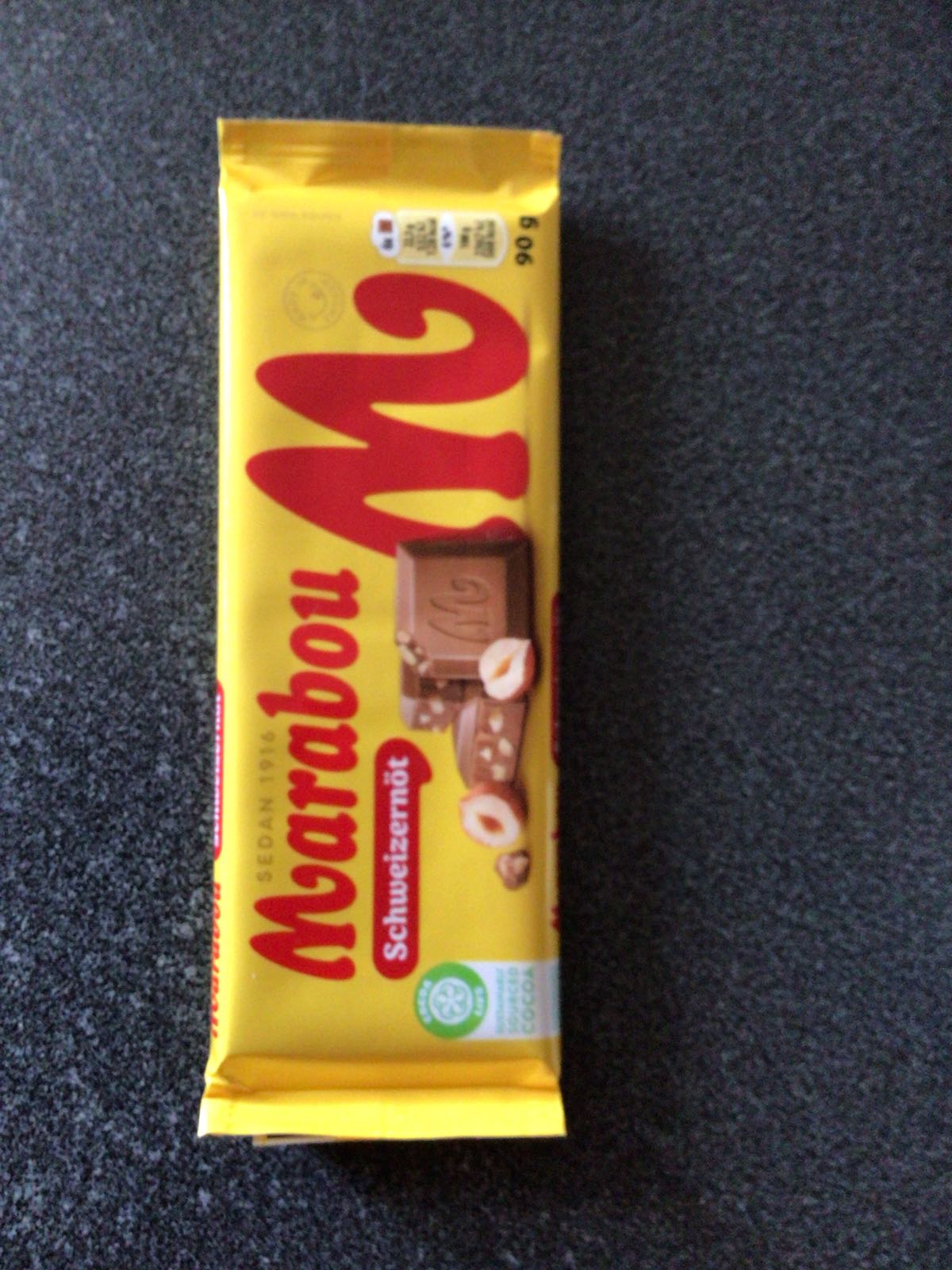 Marabou hazelnut 90g