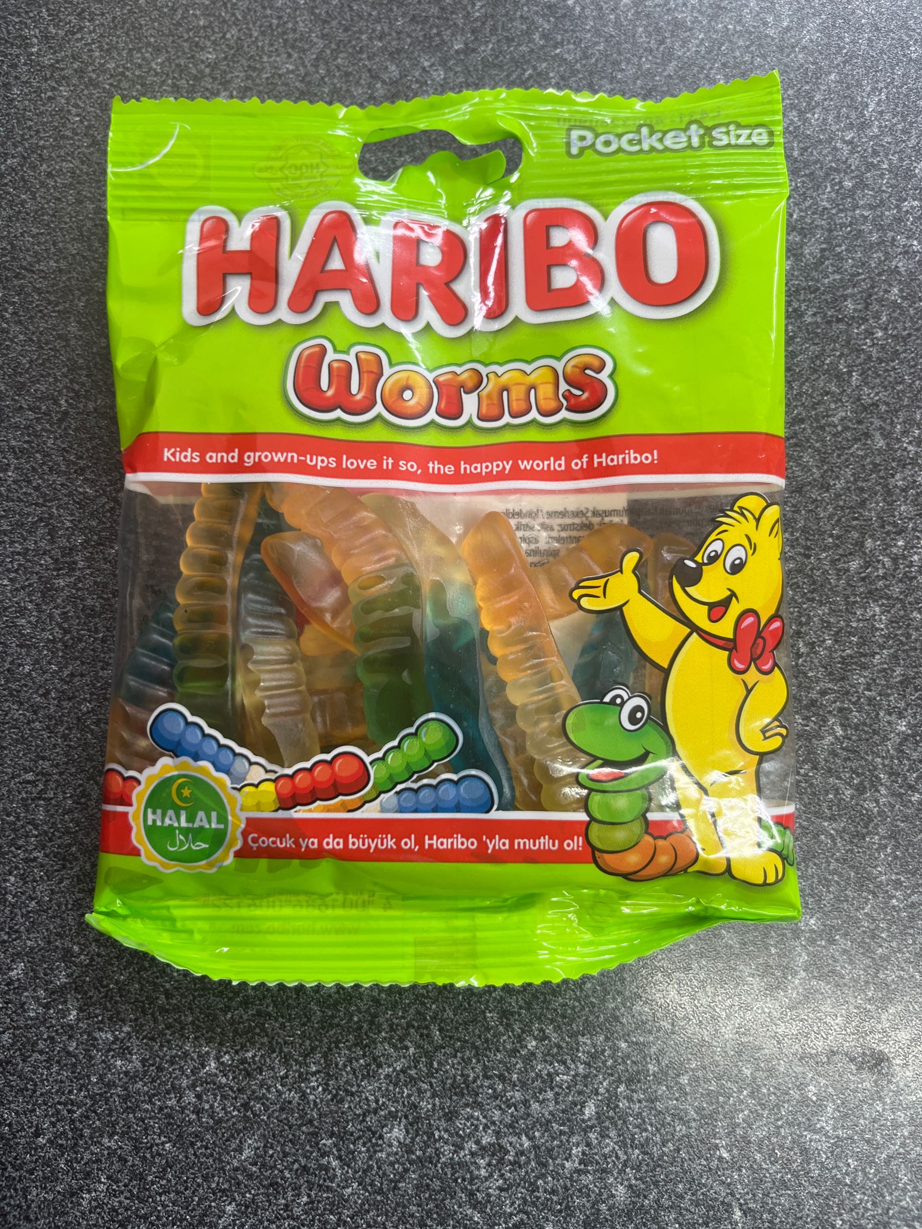Haribo Worms 100g