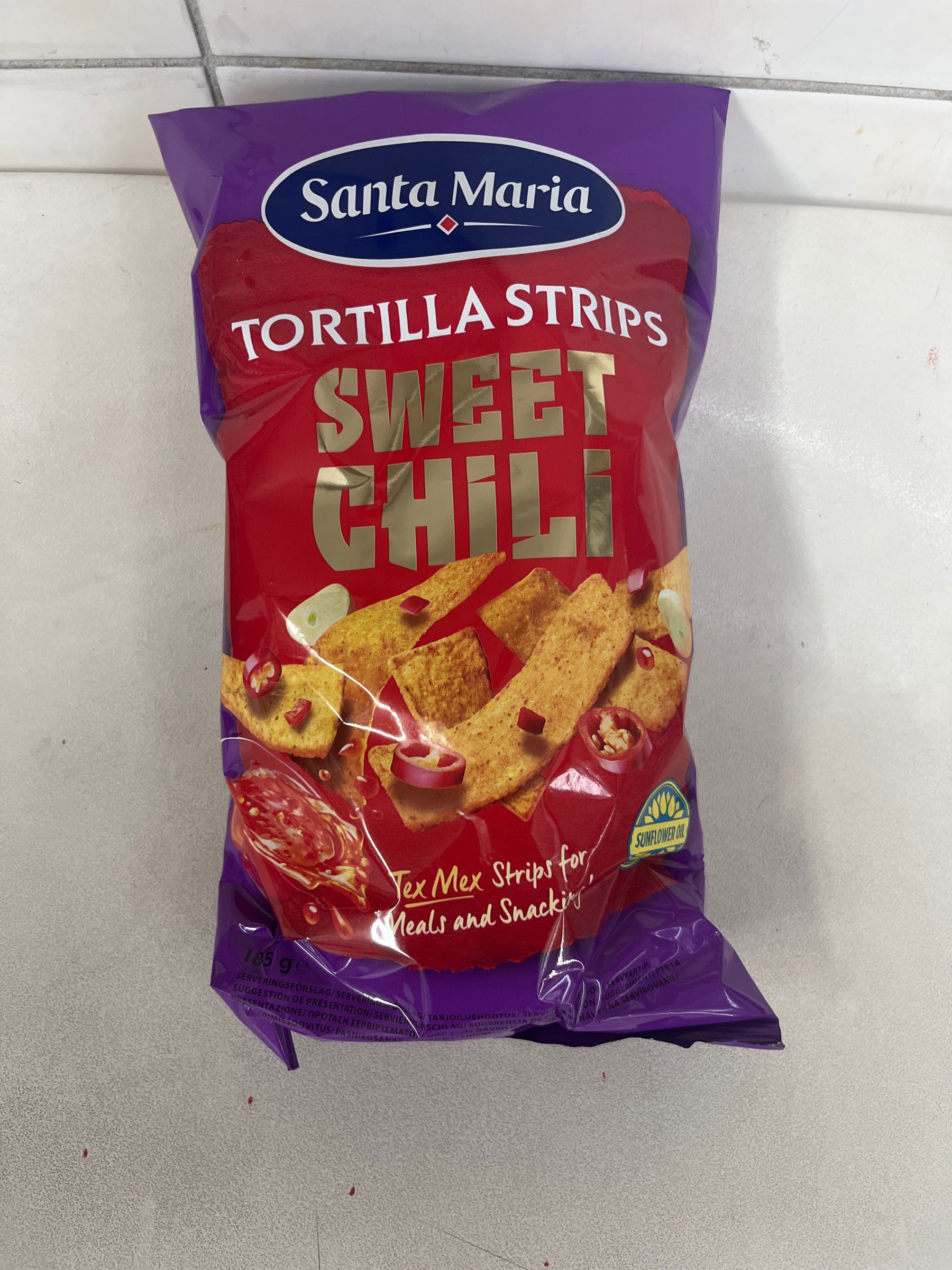 Santa Maria Tortilla Strips Sweet Chili 185g