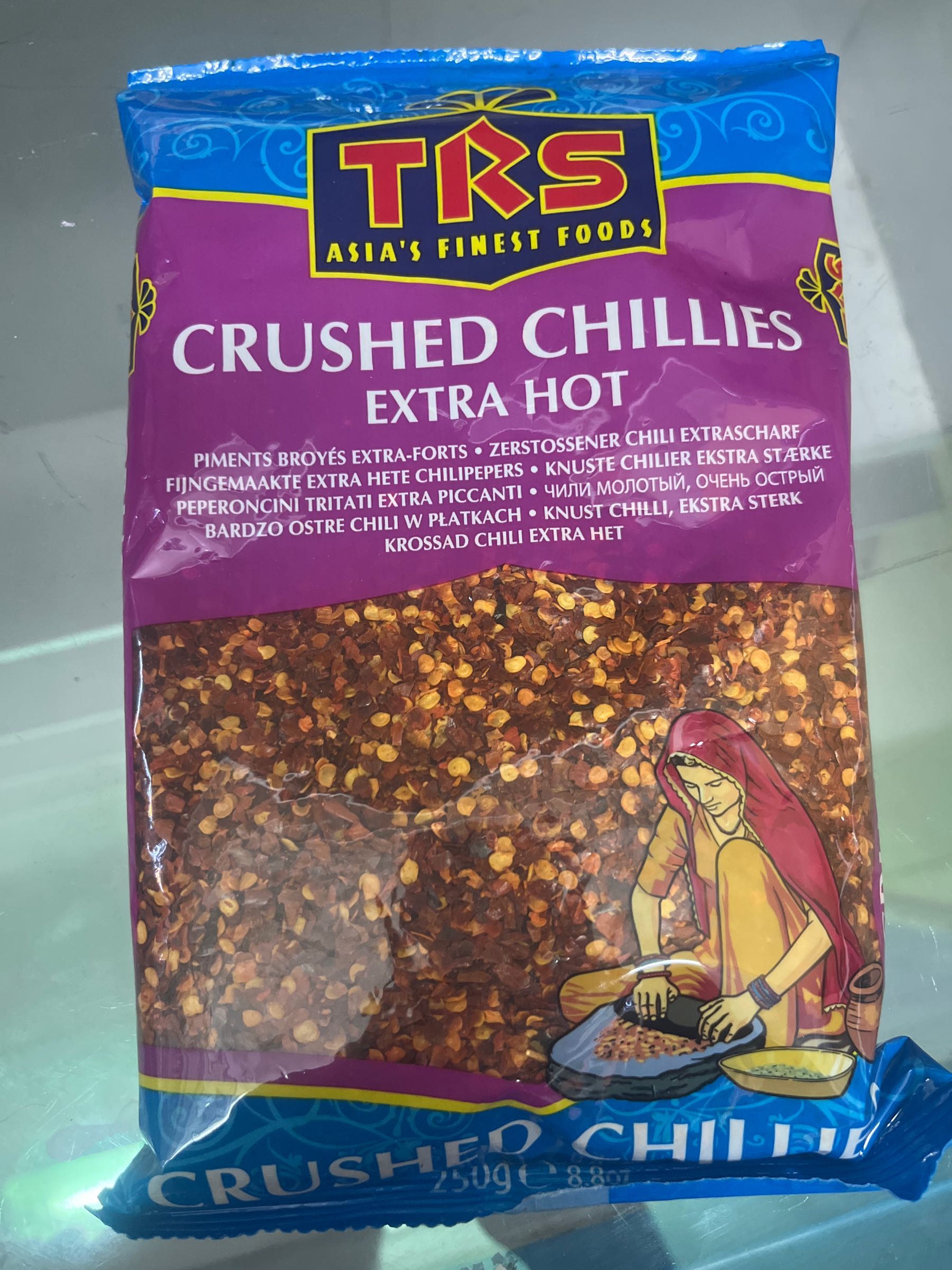 TRS Crushed Chillies 250gm