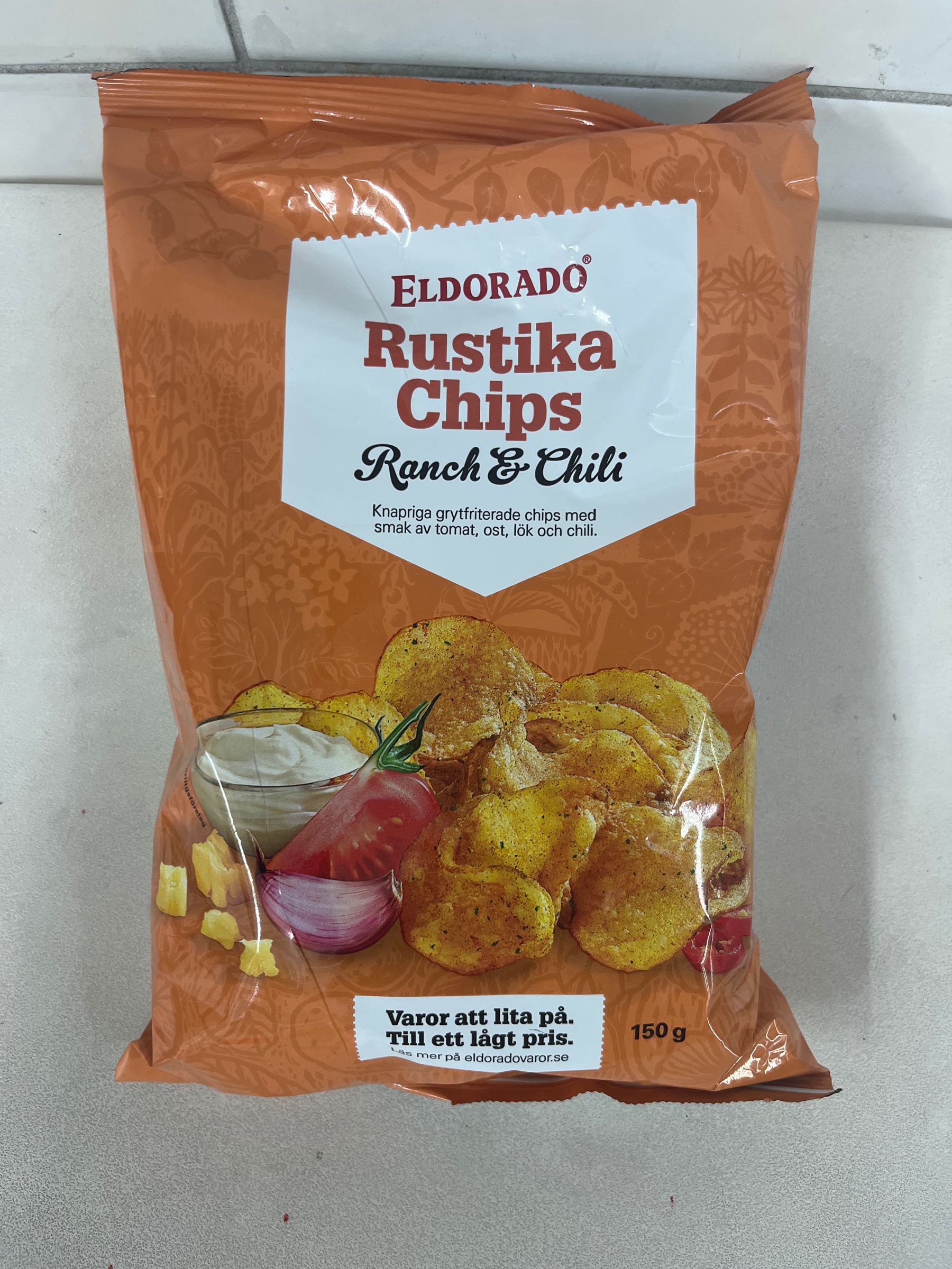 Eldorado Rustika Chips Ranch & Chili 150g