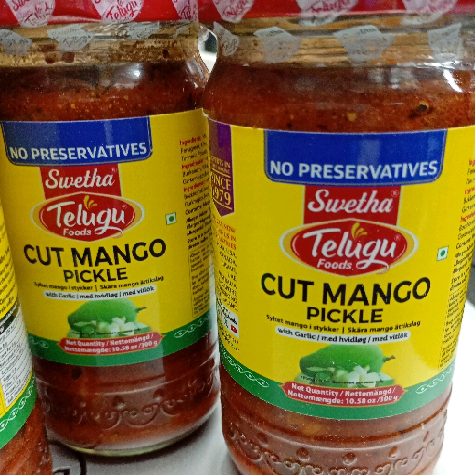 Swetha Telugu Cut Mango Pickle