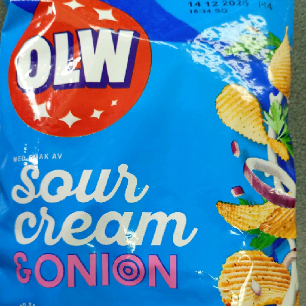 OLW Sour Cream & Onion 40gm