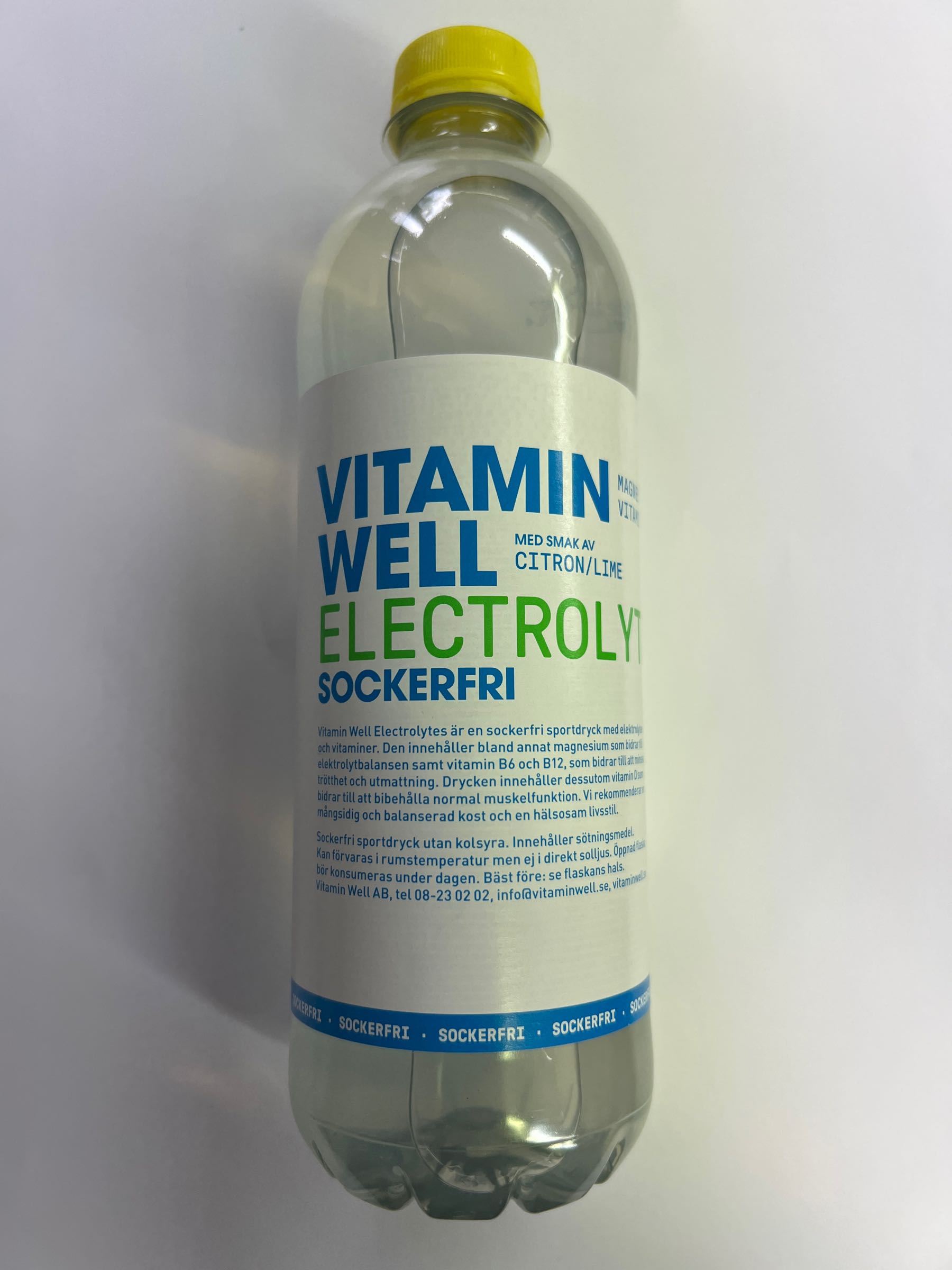 Vitamin Well Electrolytes Sockerfri