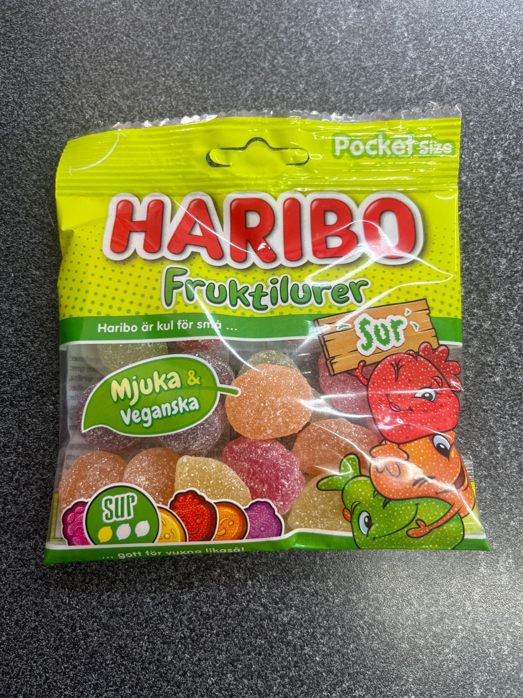 Haribo Fruktilurer Sur 75g