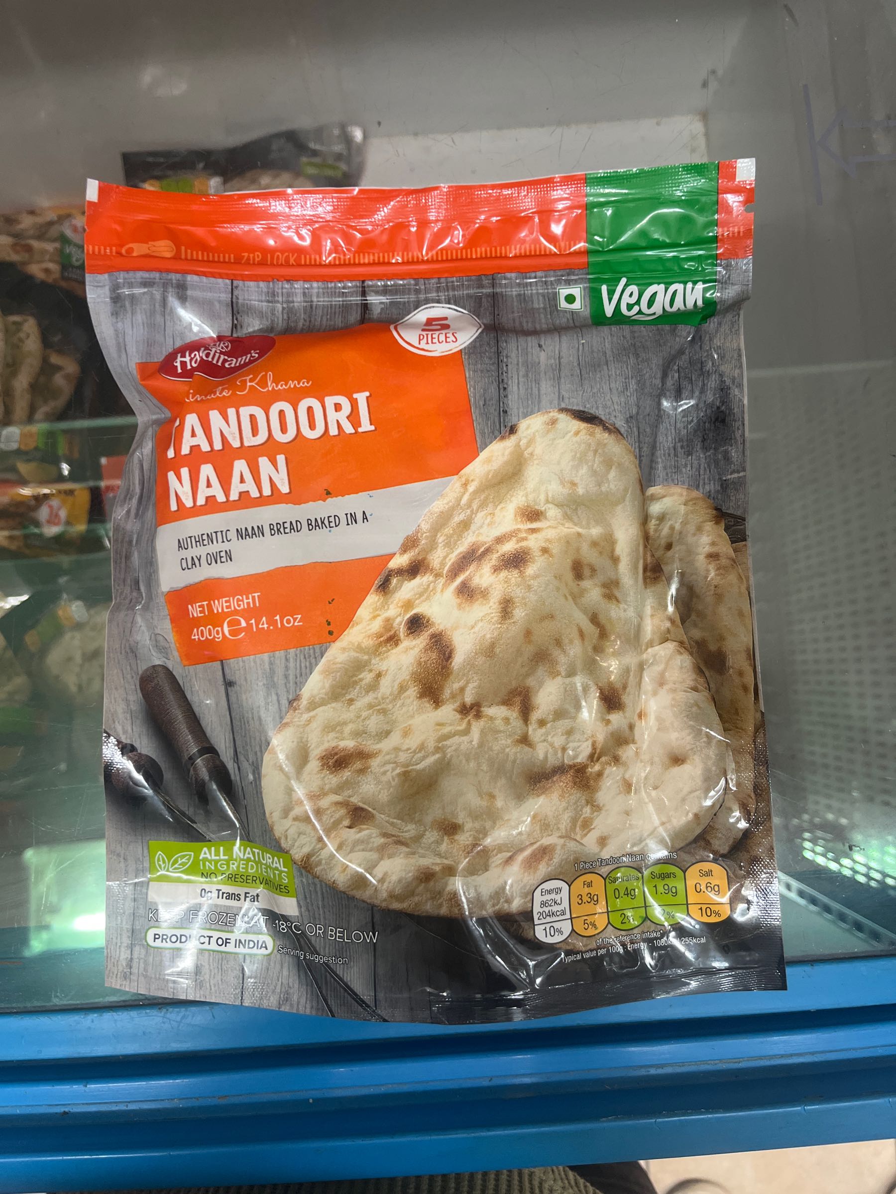 Haldiram Tandoori Naan 5 pc