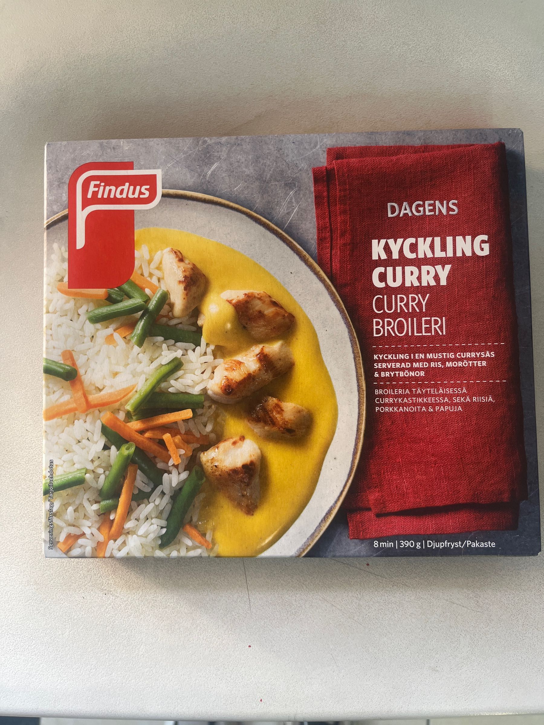 Findus Kyckling Curry