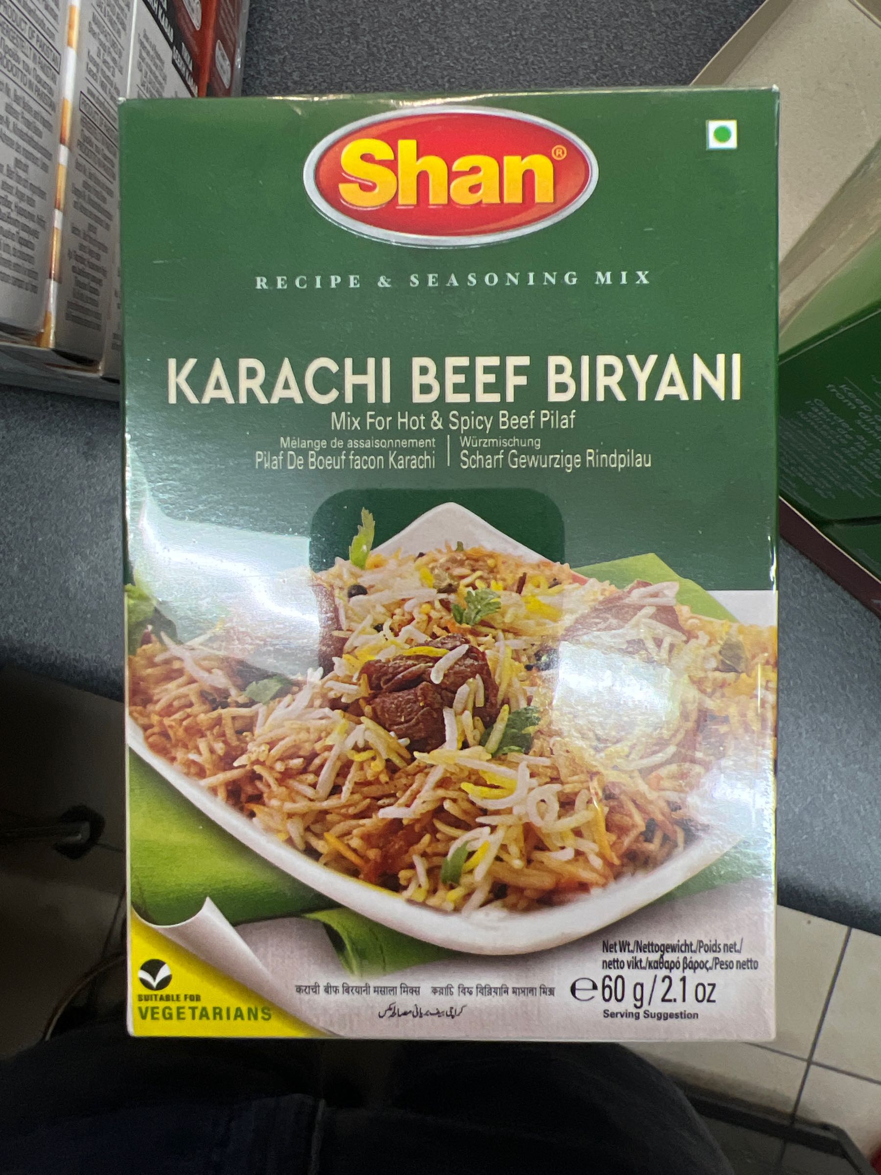 Shan Karachi Beef Biryani 60g