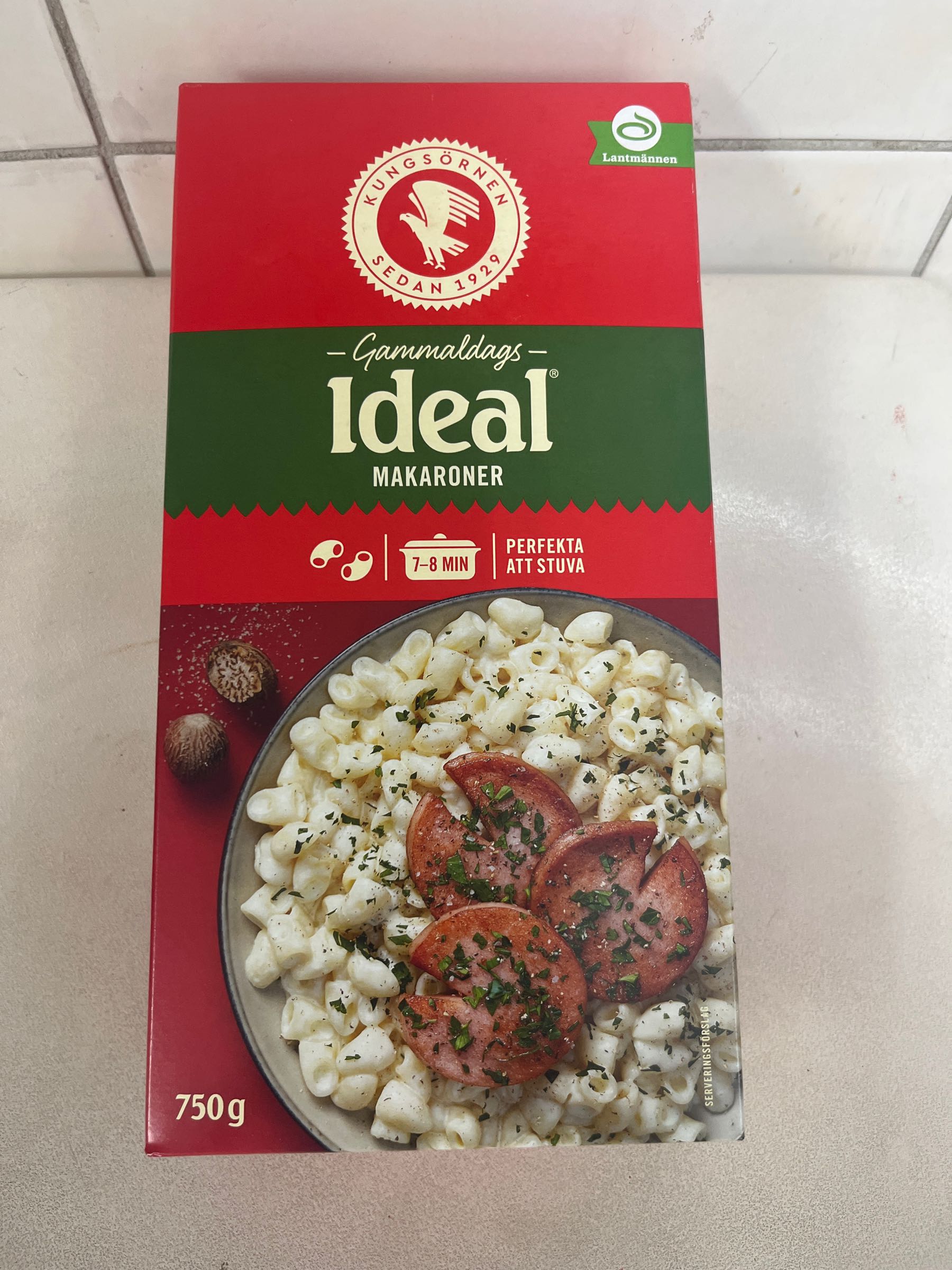 Ideal Makaroner 750g