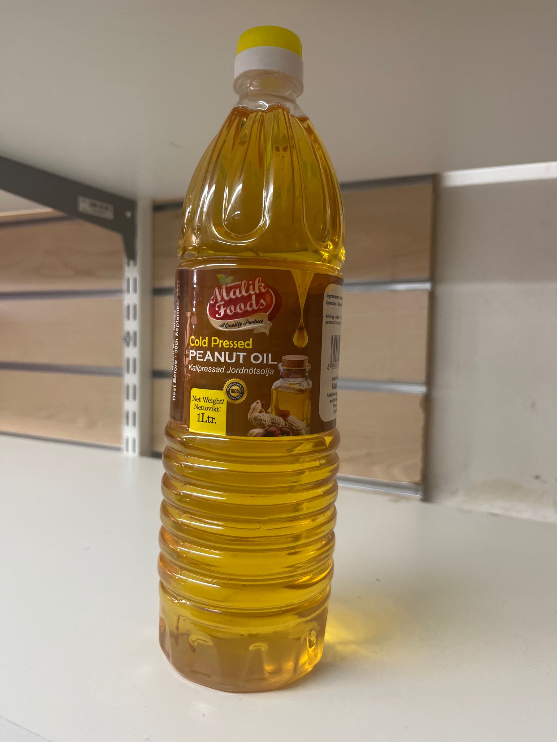 Malik Foods Peanut Oil 1ltr