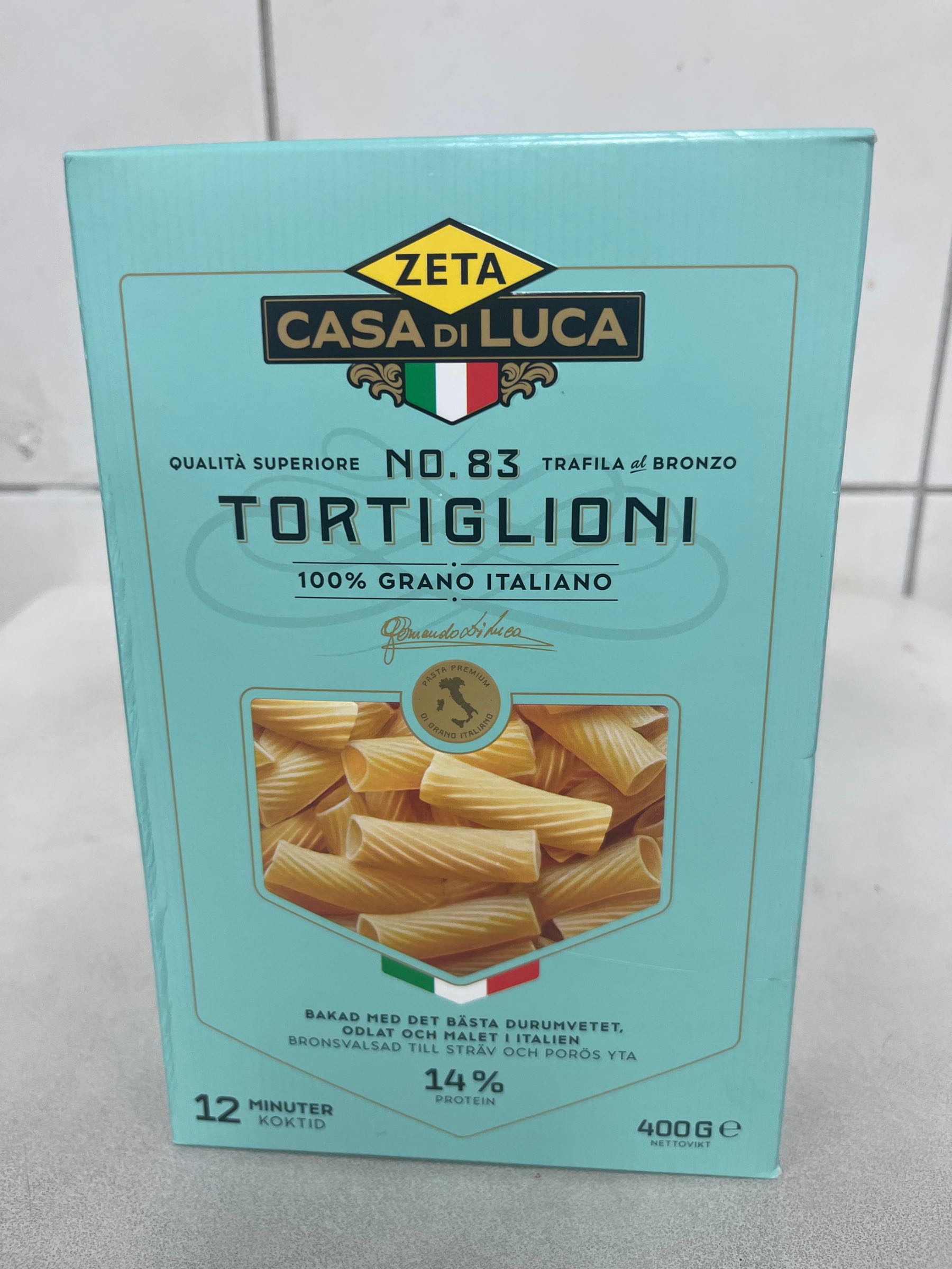 Zeta Tortiglioni 400g