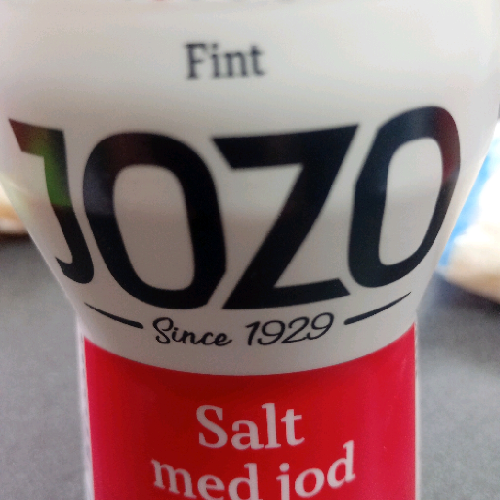 Jozo Salt med jod Fint 600gm