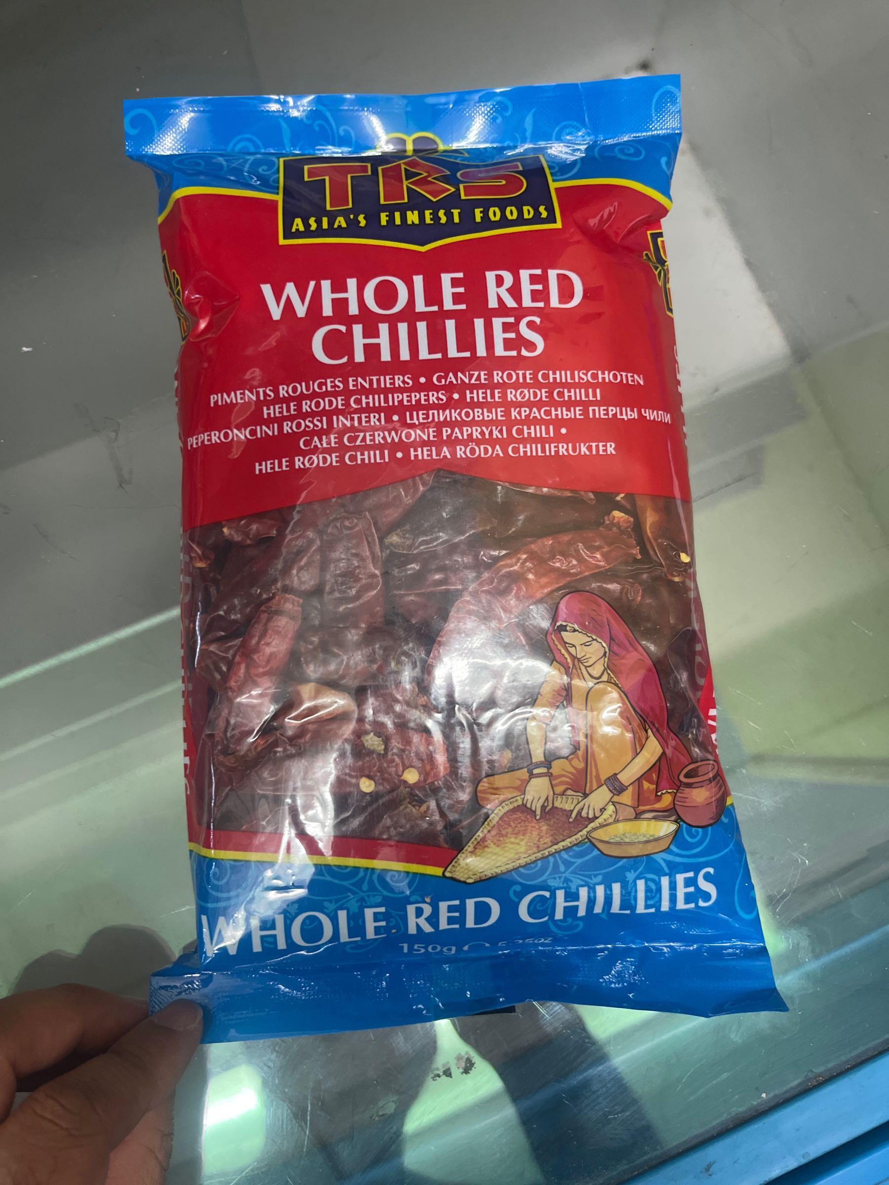 TRS Whole Red Chillies 150gm