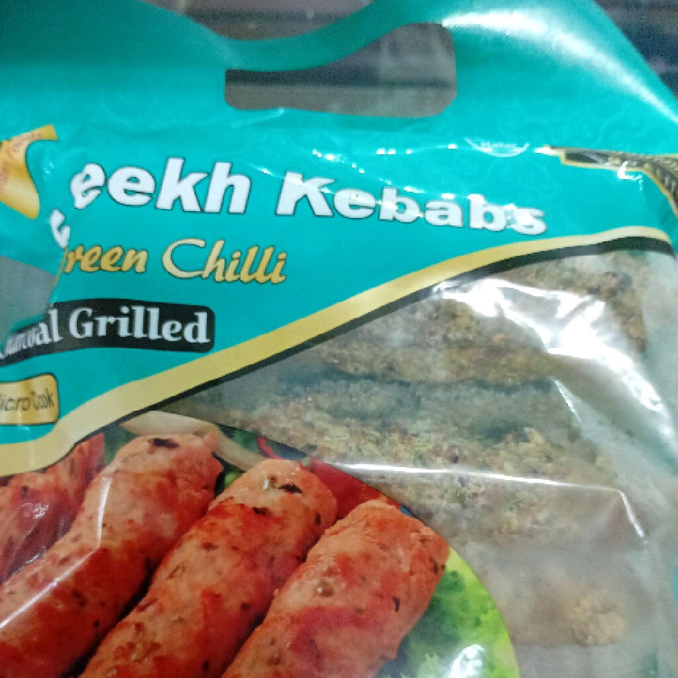 Crown Green Chilli Seekh Kebab Meat